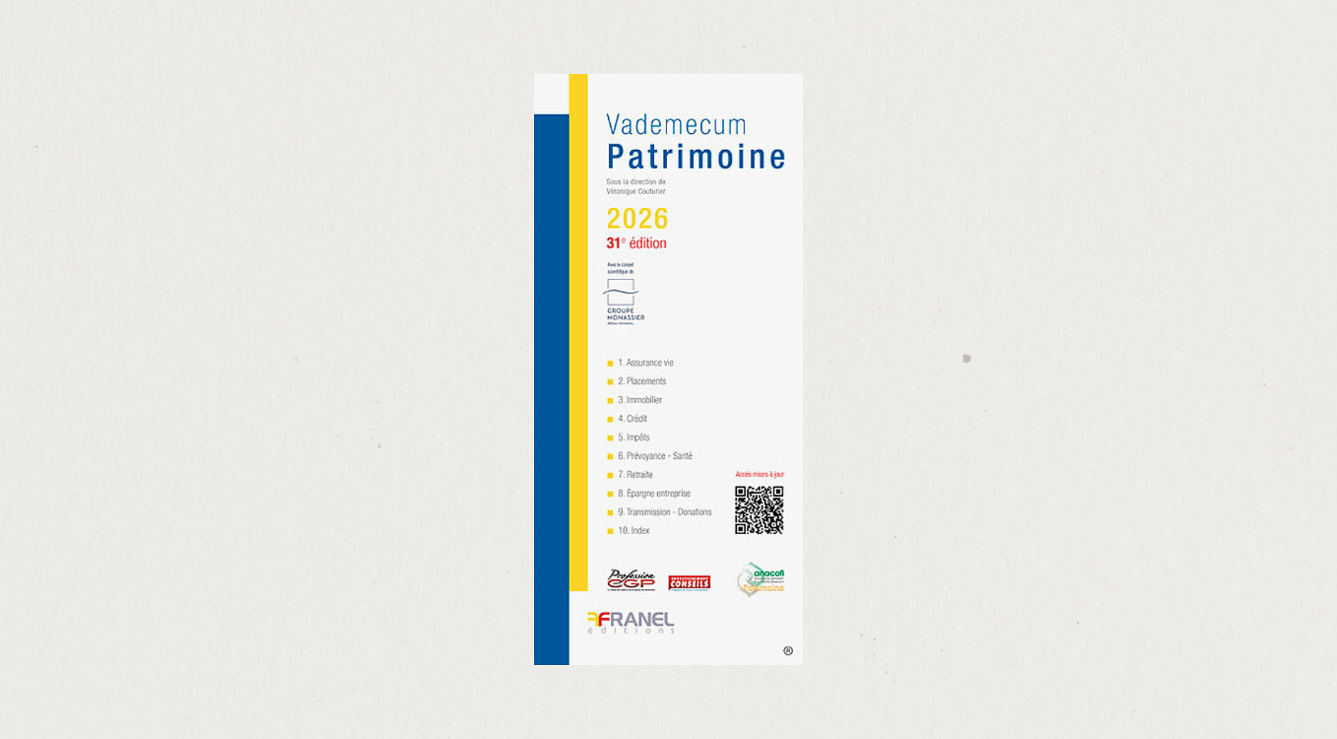 Illustration de l'article Vademecum Patrimoine 2026 - 31e Ed.